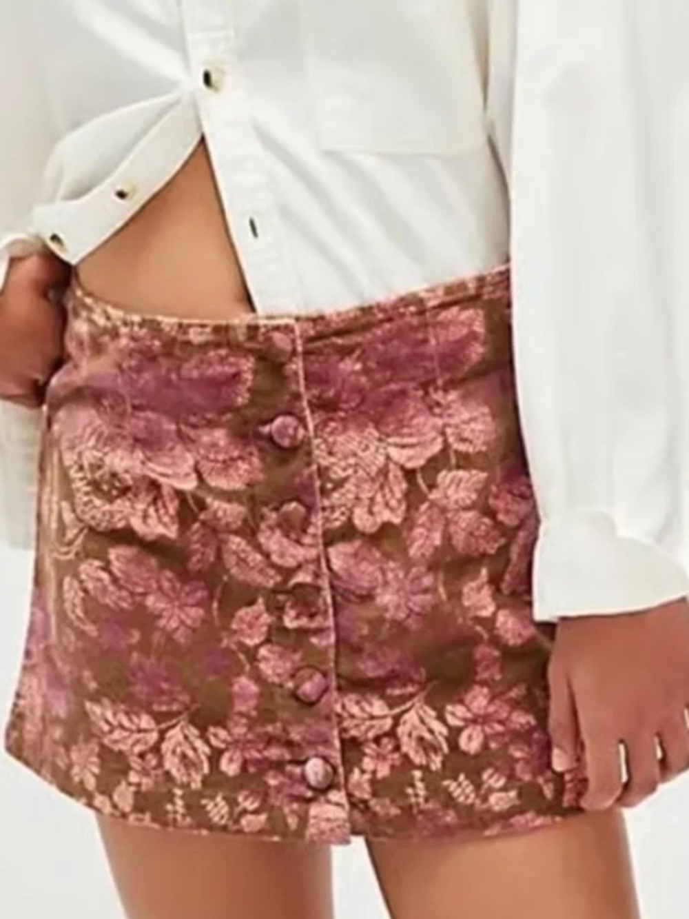 Free People After Party Mini Skirt Size 6 NWOT
